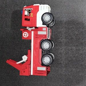 Red and White Fire Truck Toy